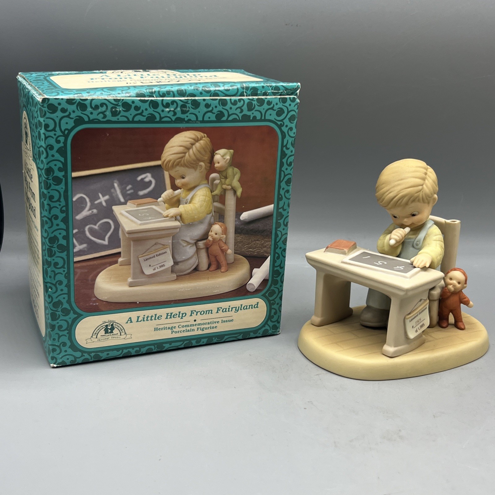 1994 Memories Of Yesterday LTD Edition A Little Help From Fairyland 5" DAMAGED