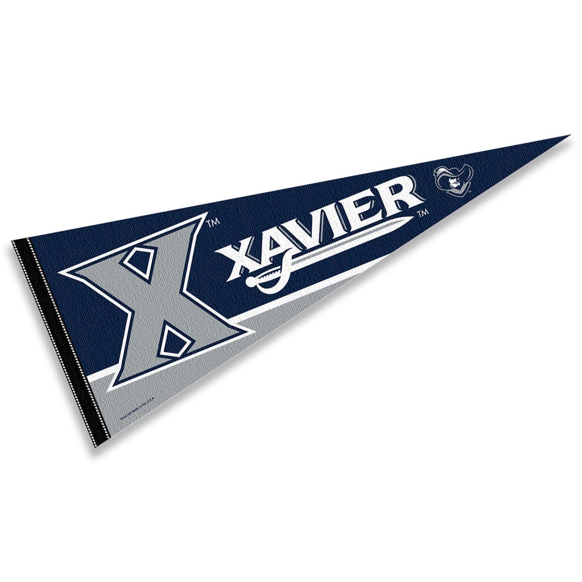 Xavier 12x30 Felt Pennant