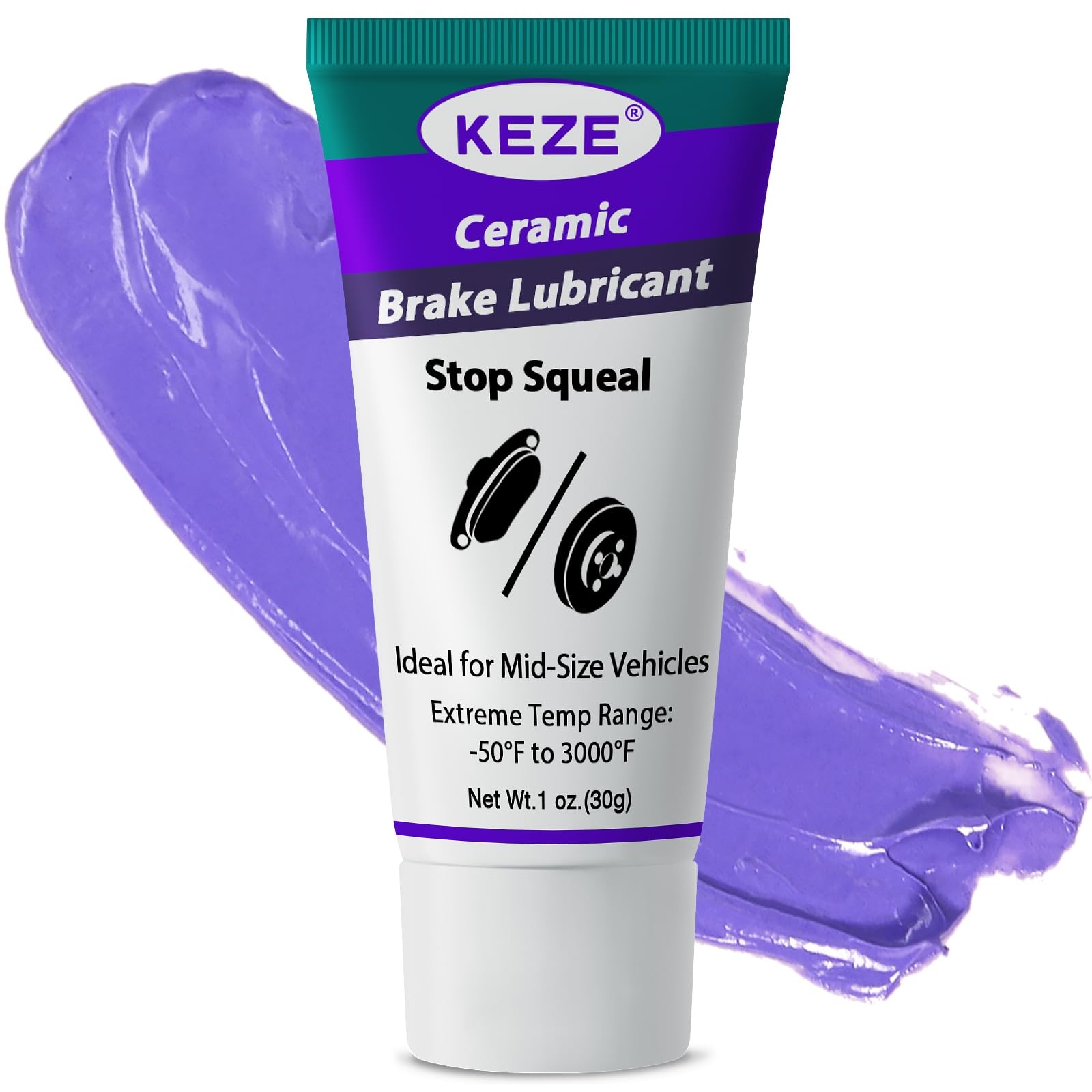 Keze Ceramic Brake Grease Lubricant for 1 Pack,