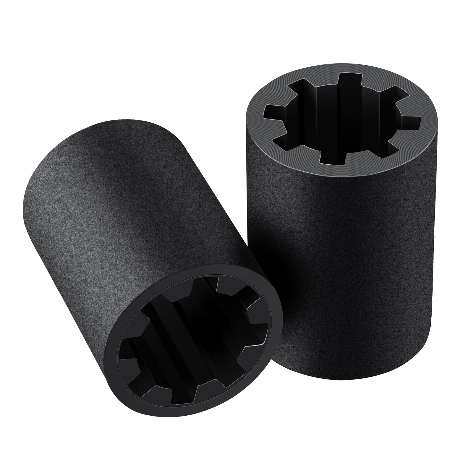 Dreyoo 2 Pcs Screw Drive Coupler Part Compatible with LiftMaster Black