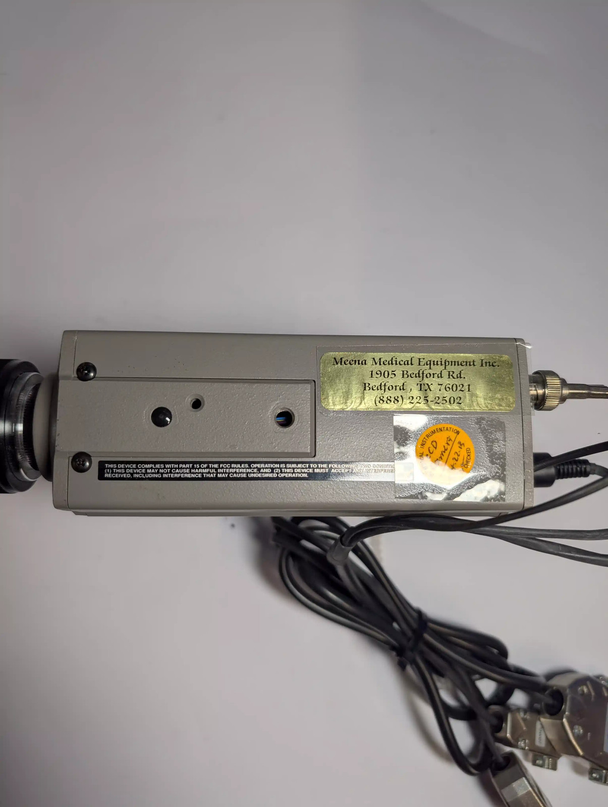 Stratagene Imaging Camera System, Model 4912-2010/0000 with Computar TV Zoom