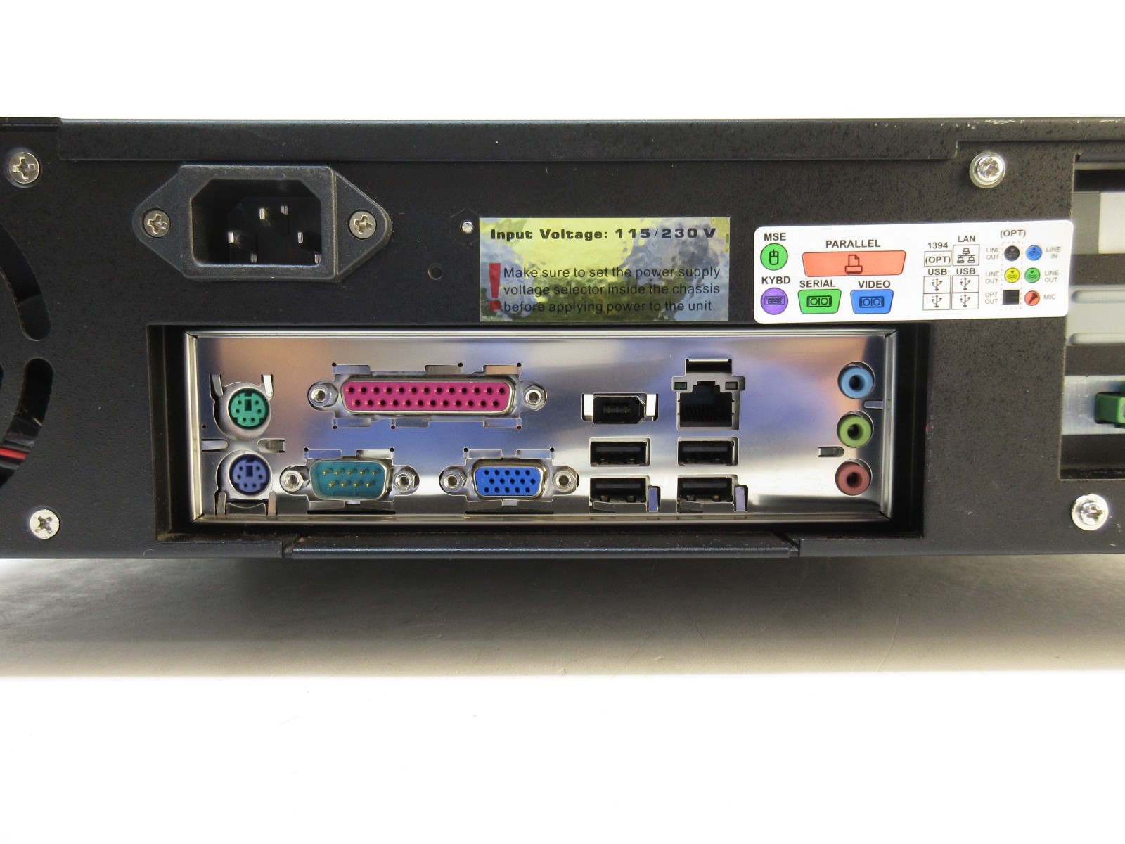 Norpak TES8 MPEG Encoder - TE9-UNI-2A1 / 93-10590-01