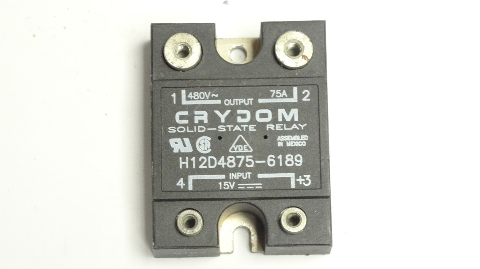 Crydom H12D4875-6189 Solid State Relay Module