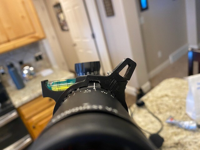Ziess Conquest V4 6-24x50 Scope Throw Lever