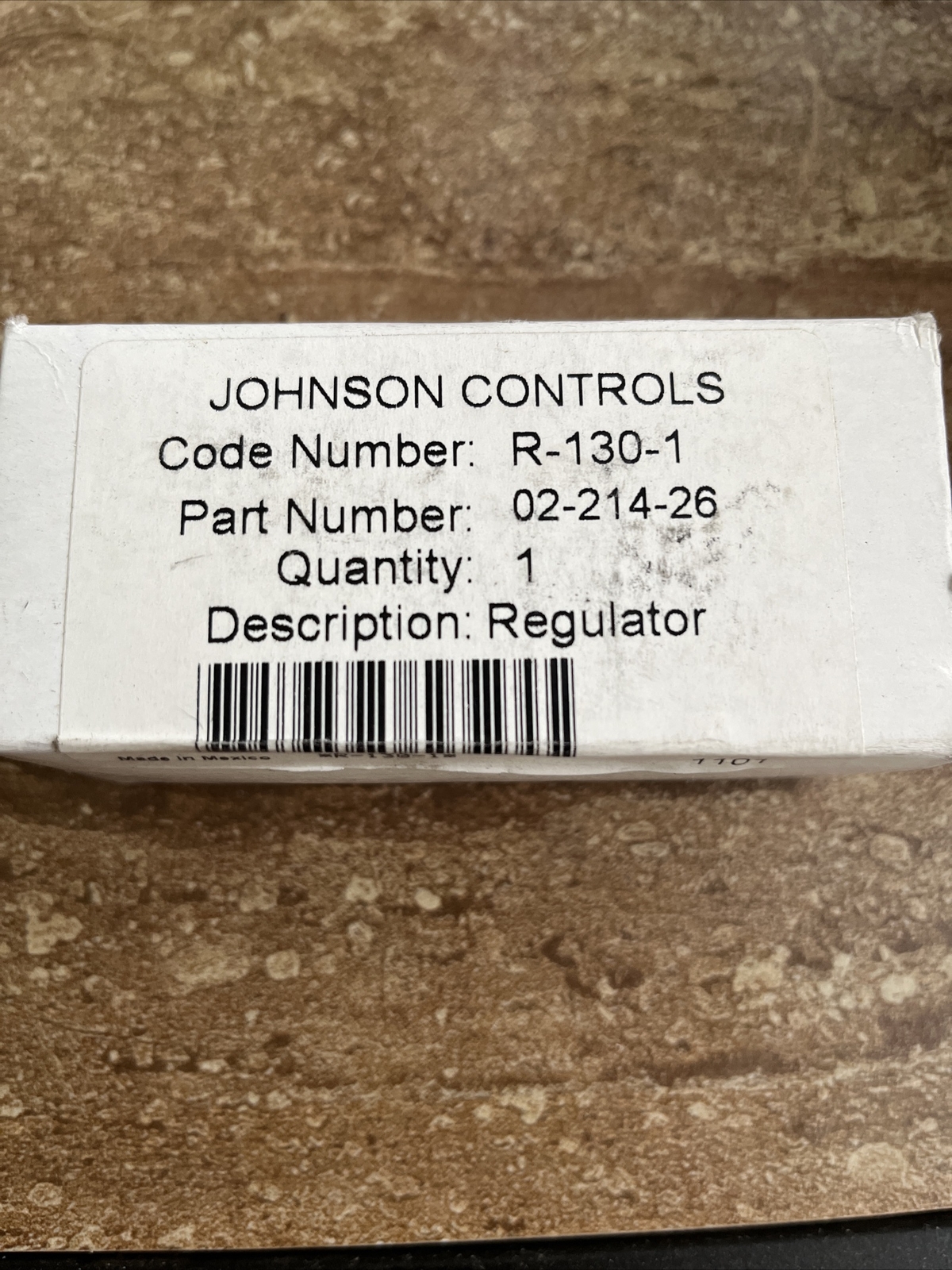Johnson Controls 02-214-26 Pneumatic Regulator FNFP