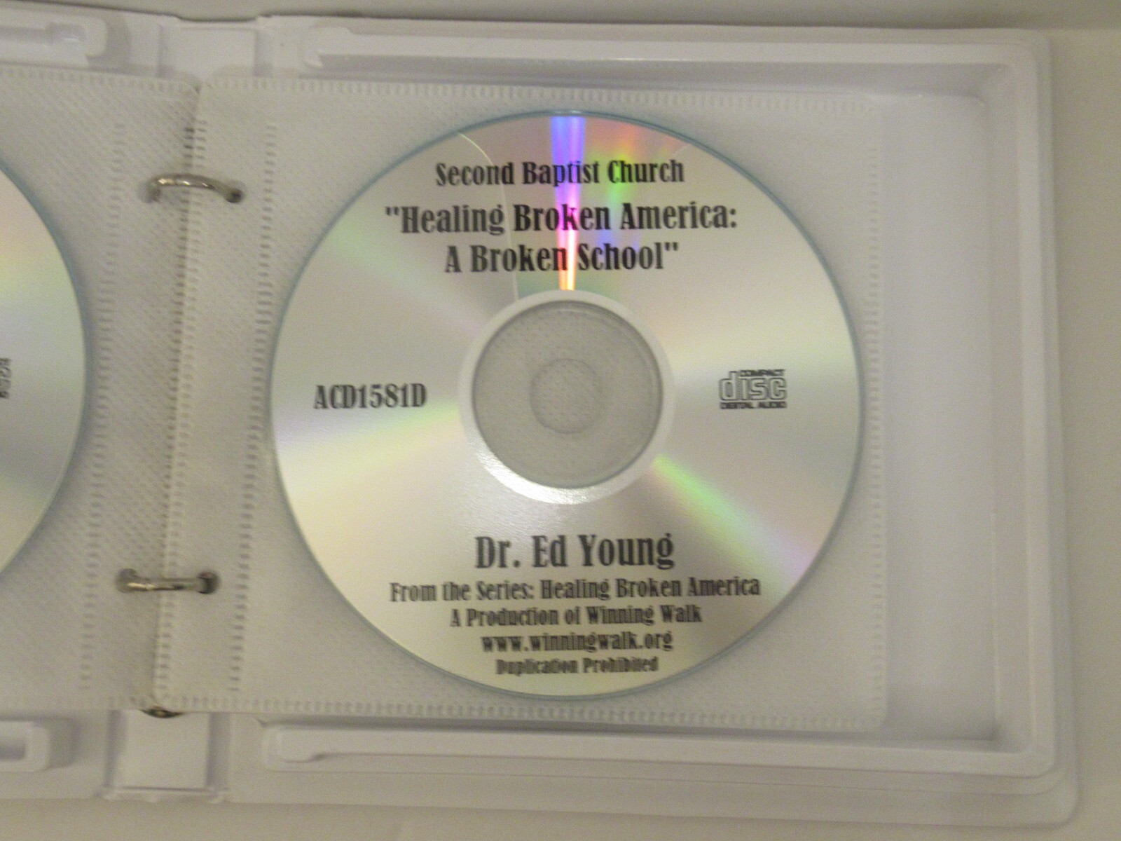 Dr. Ed Young - Healing Broken America (CD) 6-Disc Set