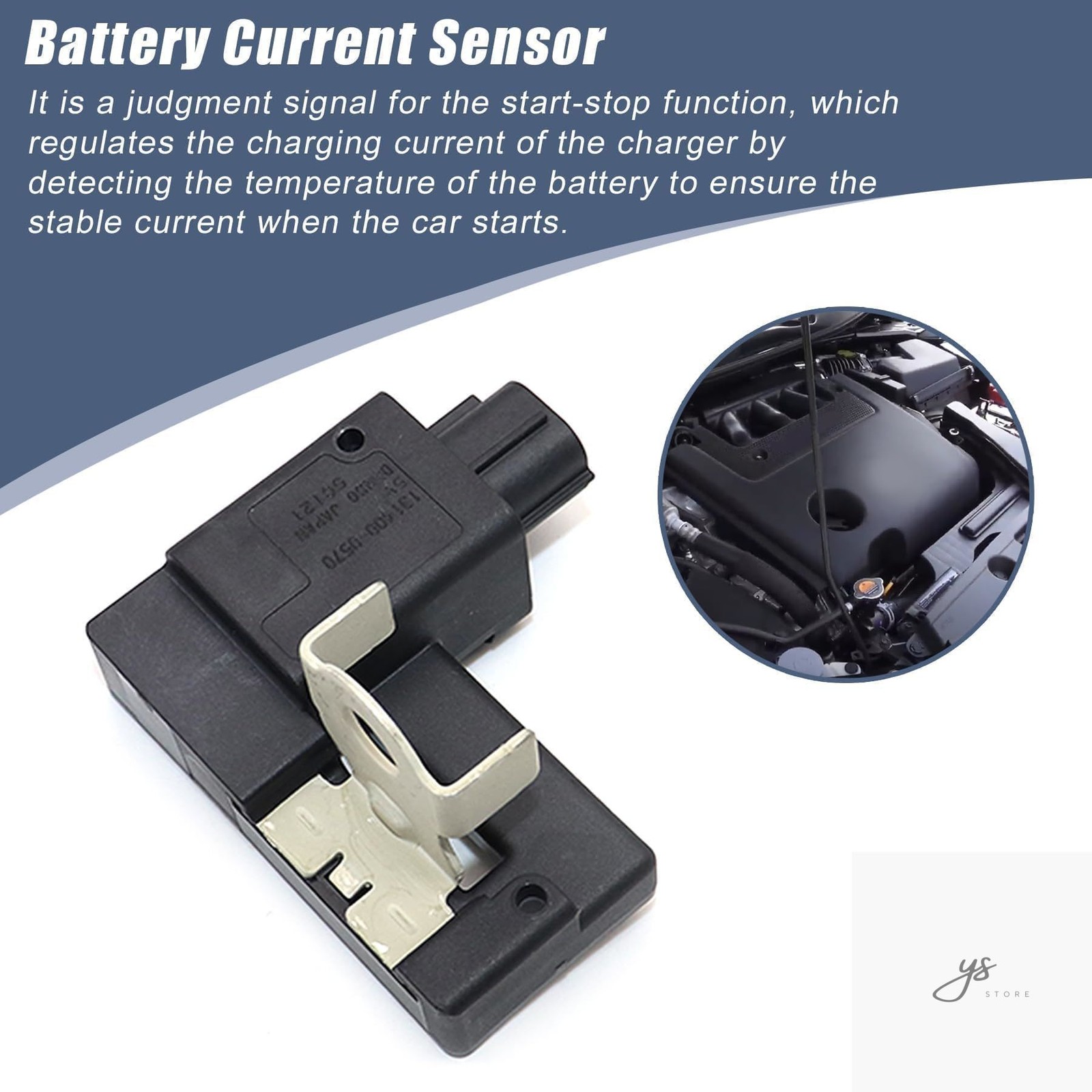 Battery Current Sensor Compatible with Nissan Altima Leaf Murano Pathfinder Ques