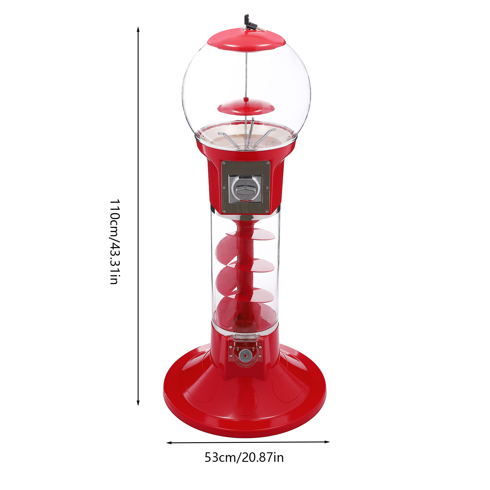 Automatic Products Candy Snack Vending Machine Twister Ball Vending Machine