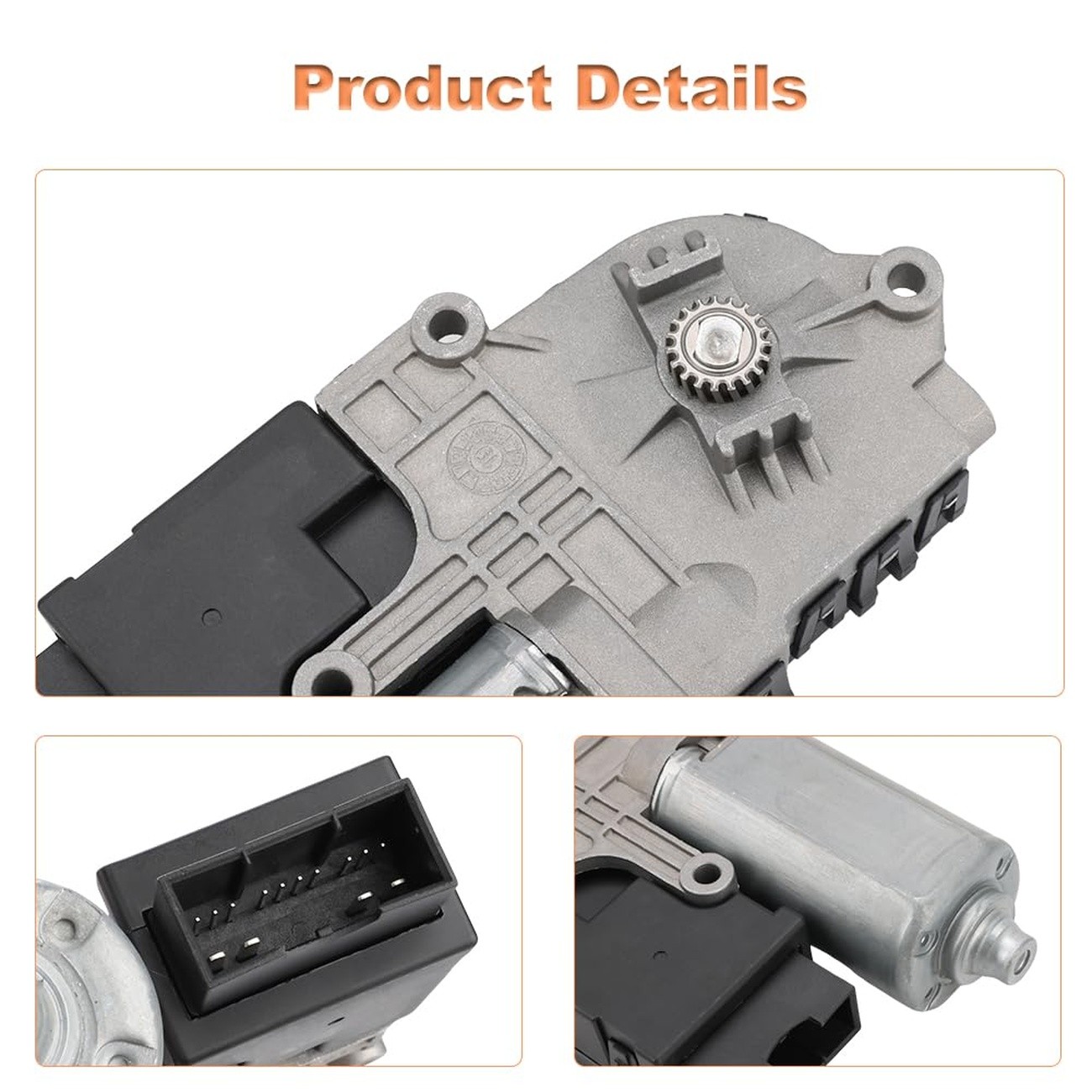WMPHE Sunroof Motor for Ford Explorer 2011 2017 Pair