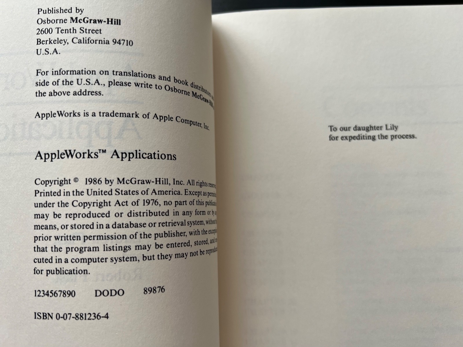 Apple II Book / Appleworks Applications
