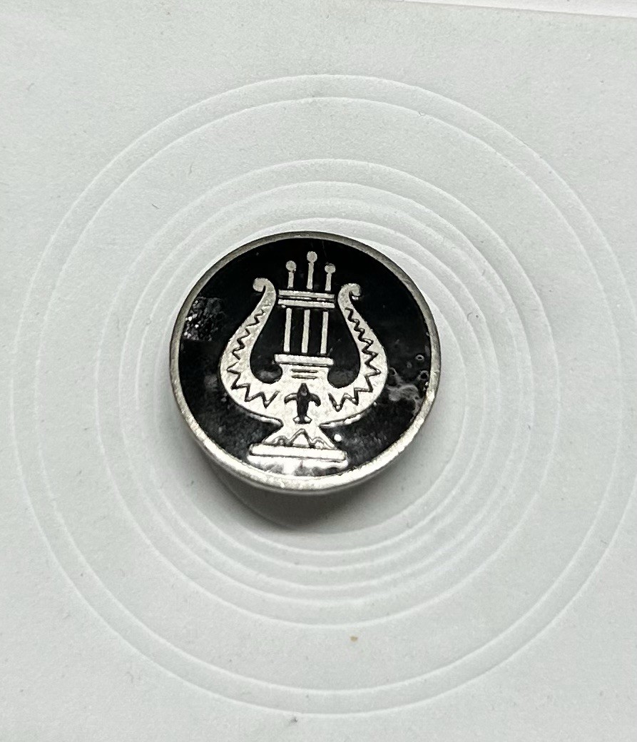 🎼Vintage Classical Lyre Lapel Pin  🎶(P54)