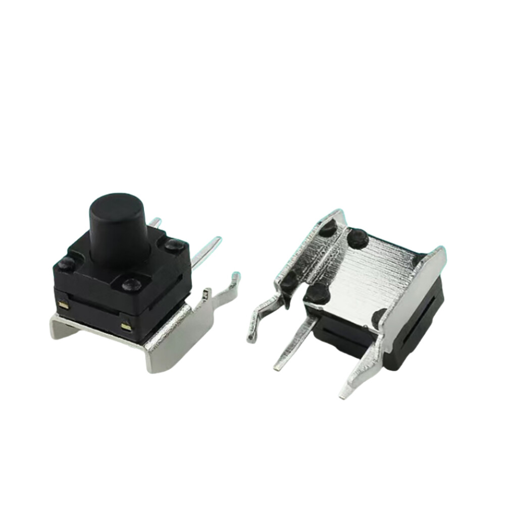6x6mm Right Angle Momentary Tactile Push Button Switch SPST Waterproof 4.3 - 9mm