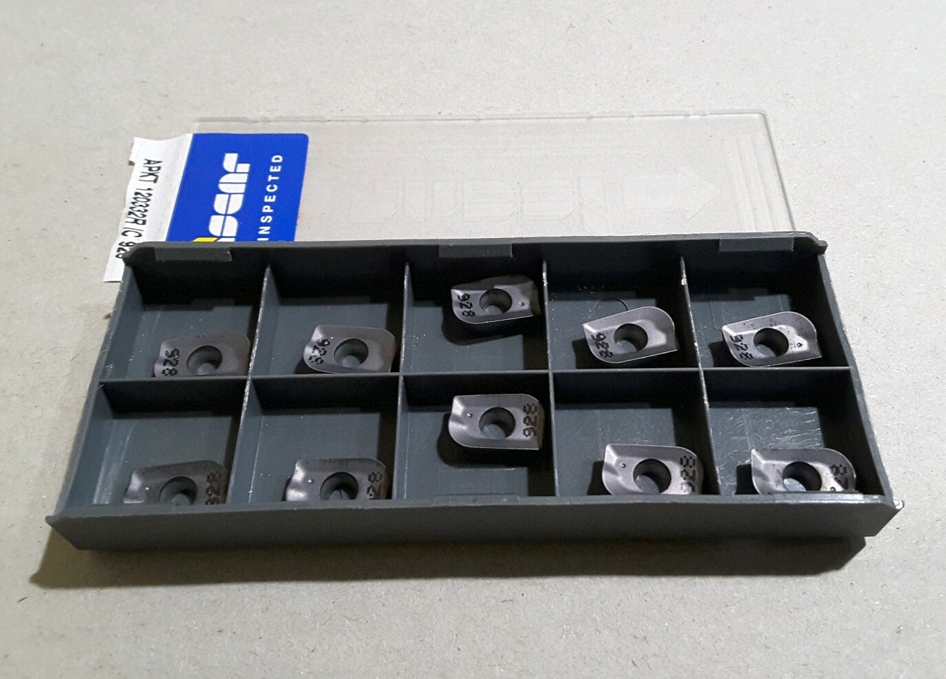 ISCAR  APKT 120332R IC928  CARBIDE  INSERTS,  10 PCS
