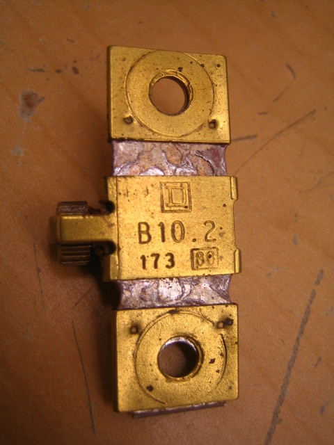 Square D B10.2 B Overload Relay THERMAL UNIT ~ Heater for starters
