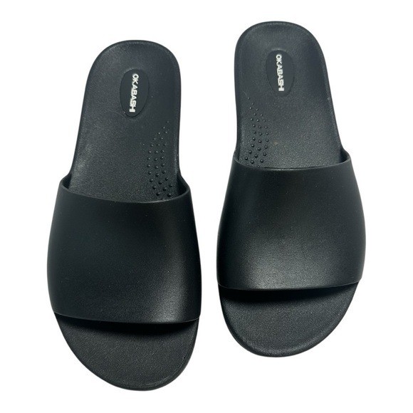 OKABASHI Slide Sandals Cruise Beach Sporty Everyday Casual Summer Women's Sz 8