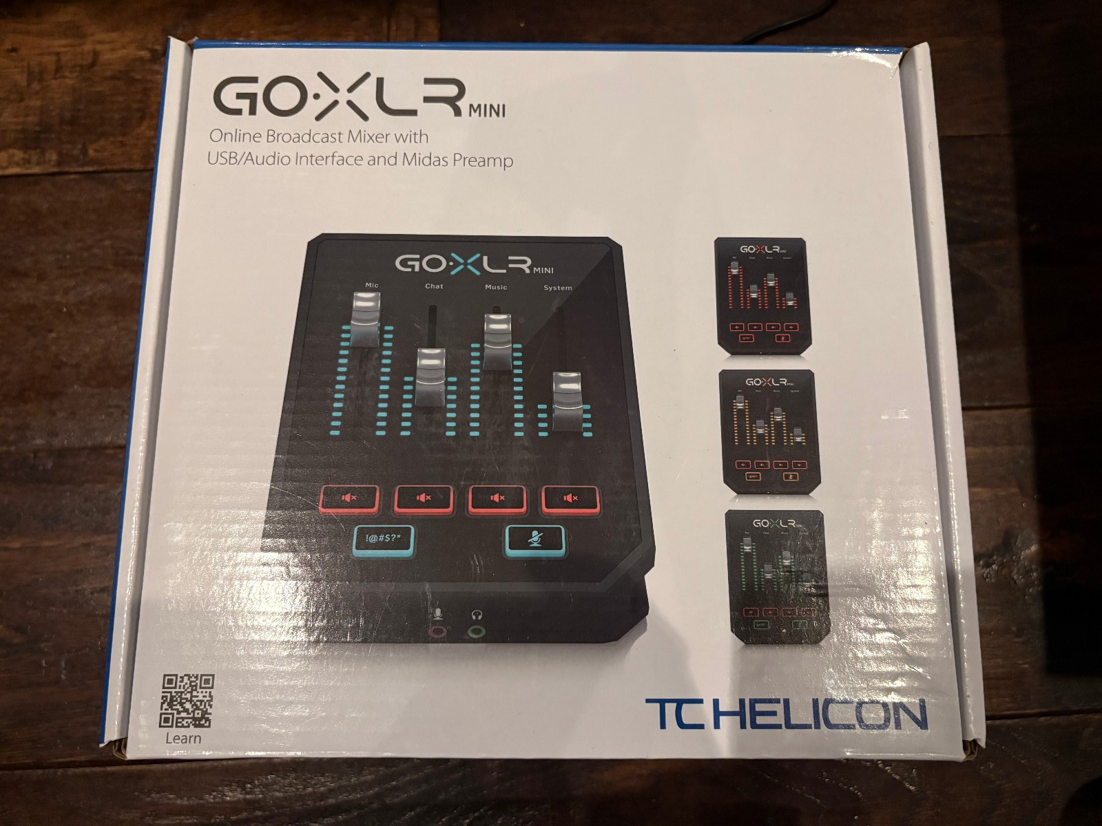 TC-Helicon Go XLR Mini Digital Broadcast Mixer Audio Interface