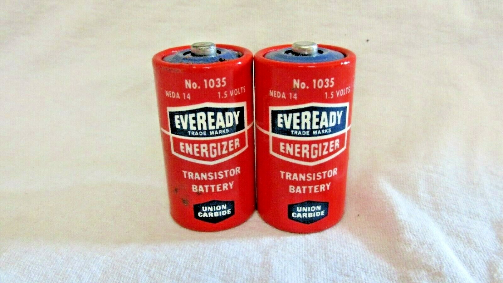 Vintage Eveready C Transistor Batteries