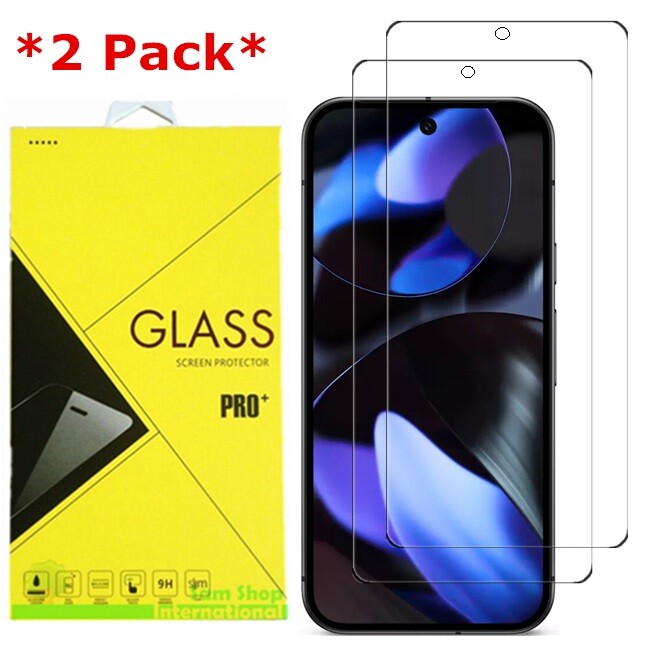 2Pack Tempered Glass Screen Protector For Google Pixel 9/9 Pro/9 Pro XL