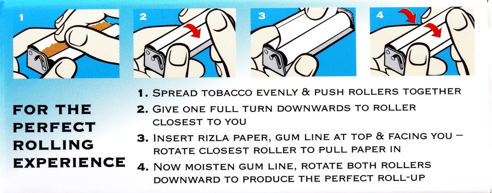 RIZLA Regular Metal Roller/Rolling Machine 70mm
