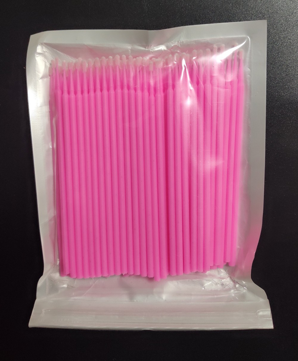 100Pcs Dental Microbrush Disposable Applicators Tips Micro Brush Cleaning