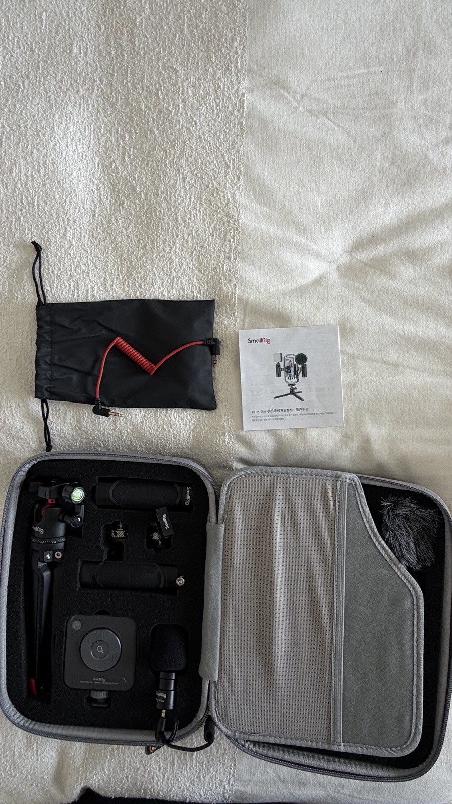 SmallRig 3260 Camera Stabilizer Kit Gimbal Head Aluminum 6.6lb w/ Case