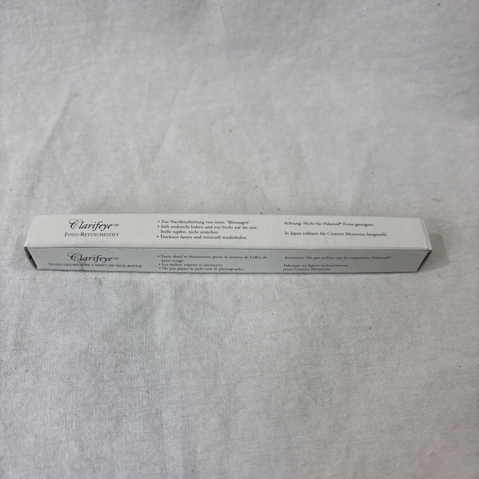 Clarifeye Red Eye Reduction Creative Memories Photo Pen Marker Scrapbook New