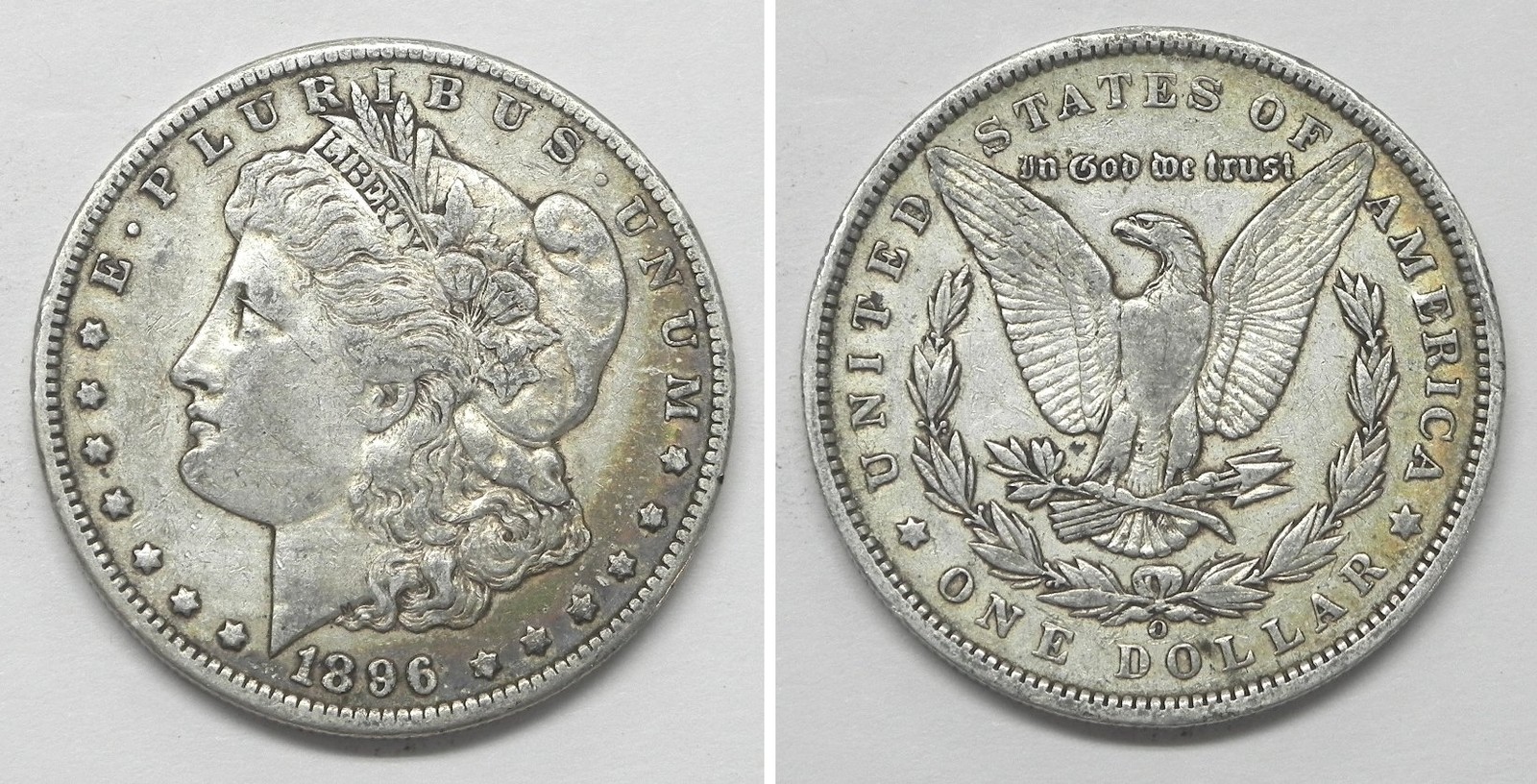 X6235  1896-O Morgan Dollar, XF