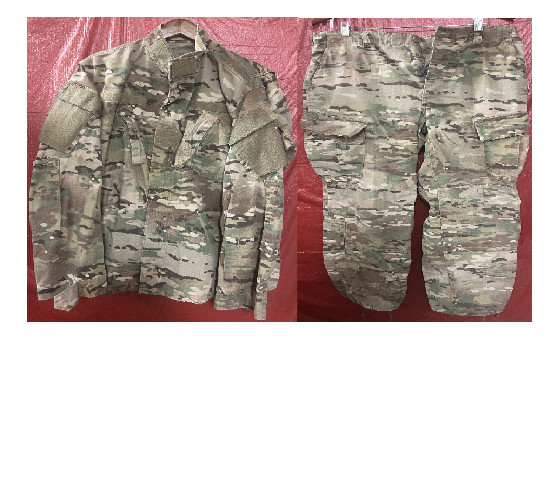 Multicam ARMY COMBAT Uniform FR Med Long Flame Resistant (Top & Trousers) Used