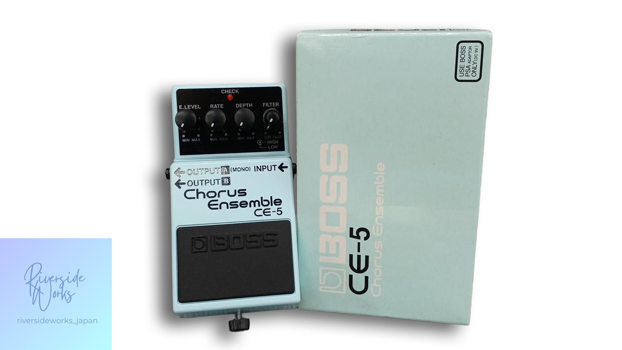 BOSS CE-5 Chorus Effect Pedal Guitar Effects Used JP