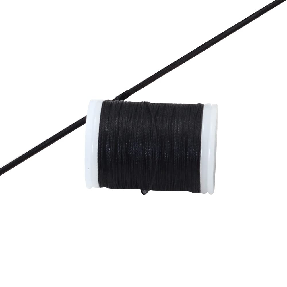 Durable Nylon Bow String Serving Thread 131 Yards for Compound Bow Black