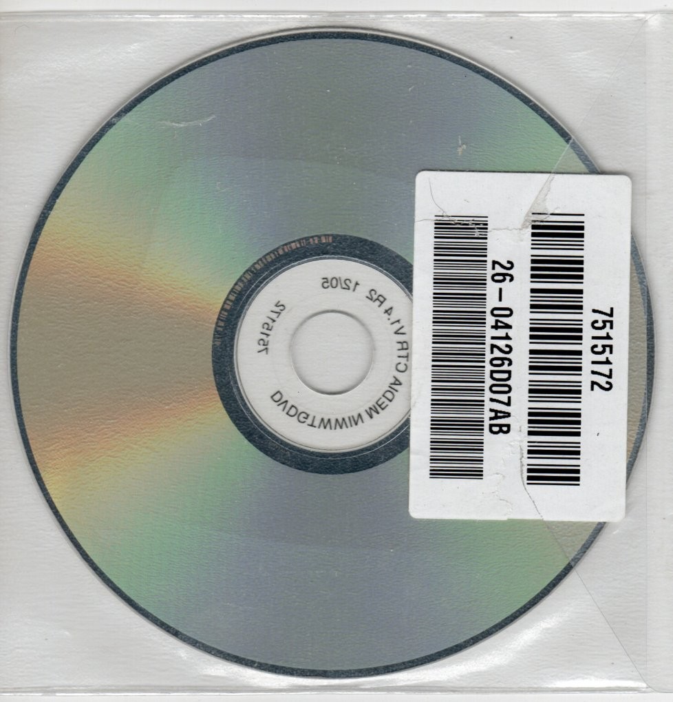 Gateway Microsoft Windows XP Media Center Edition 2005 Operating System OS Disc