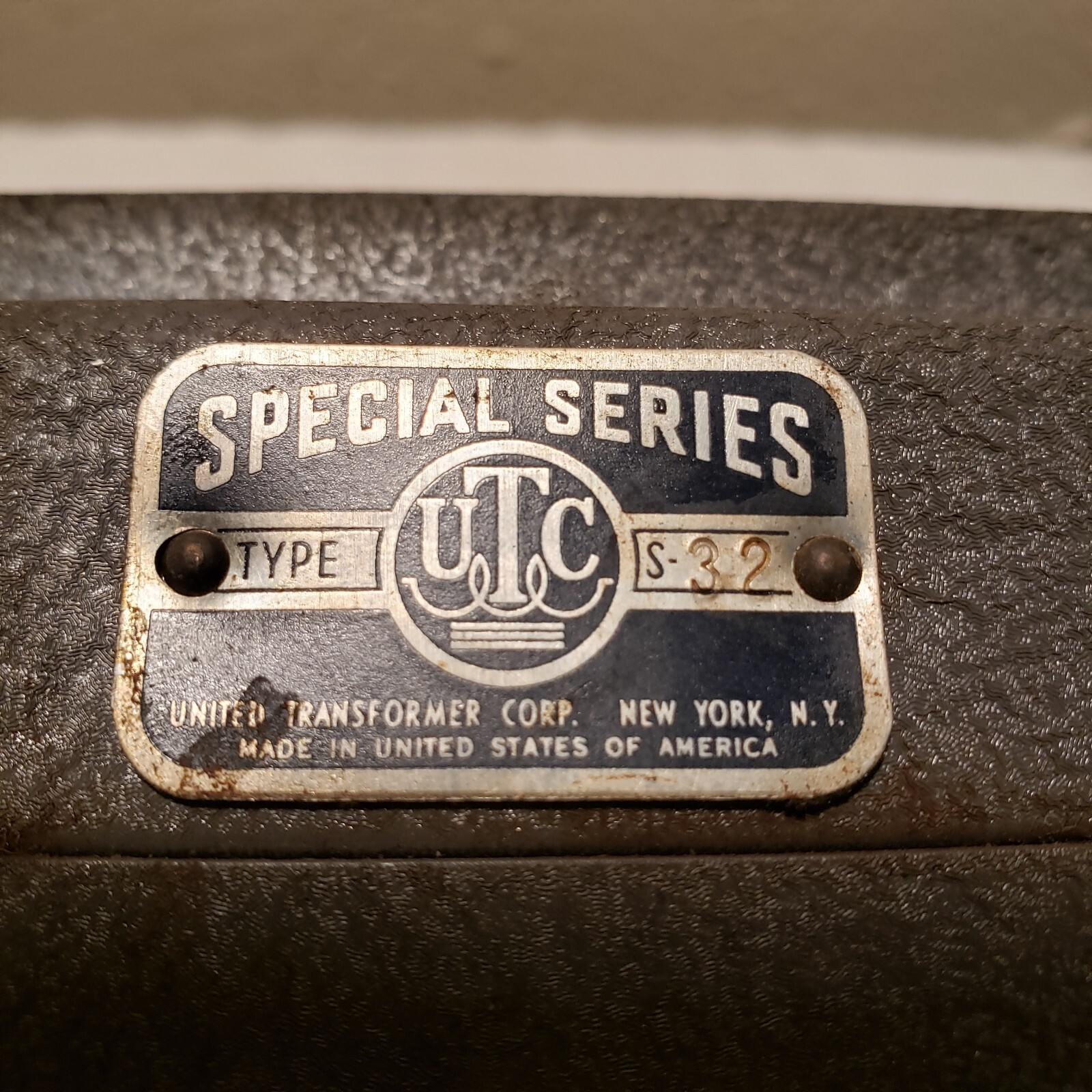 Utc S 32 S32 Choke Used S-32