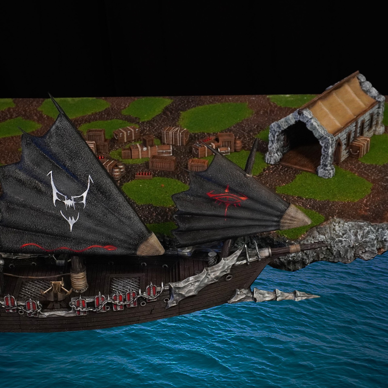 Corsair Coast-Lord of the Rings Inspired 28mm Tabletop Terrain LOTR Middle Earth