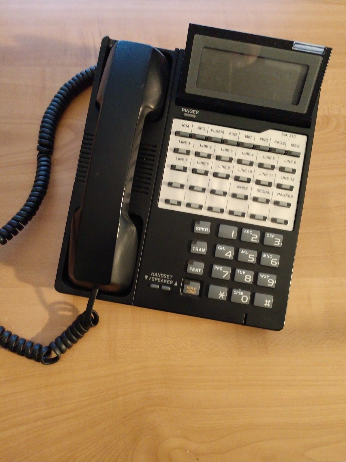 Iwatsu Omega-Phone Adix 12 Button Multi-Line Phone w/ Speakerphone IX-12KTD-2