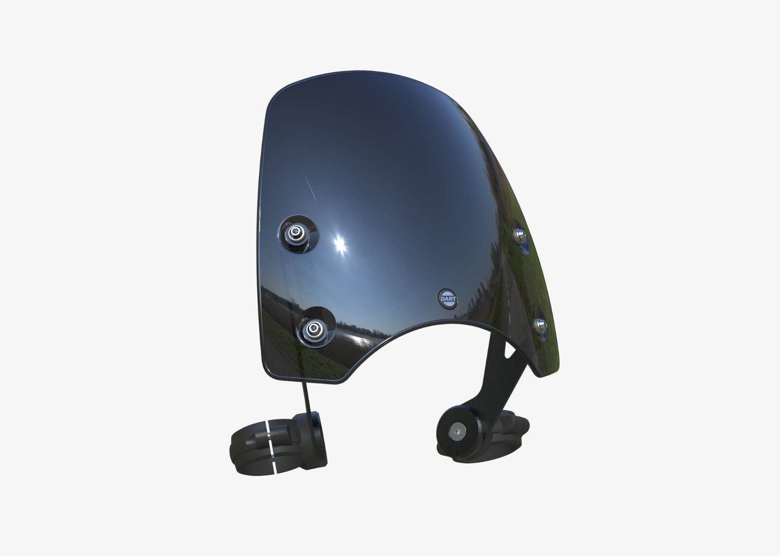Genuine Dart Classic S3 Flyscreen for Harley-Davidson FXST Softail Std 2018 -