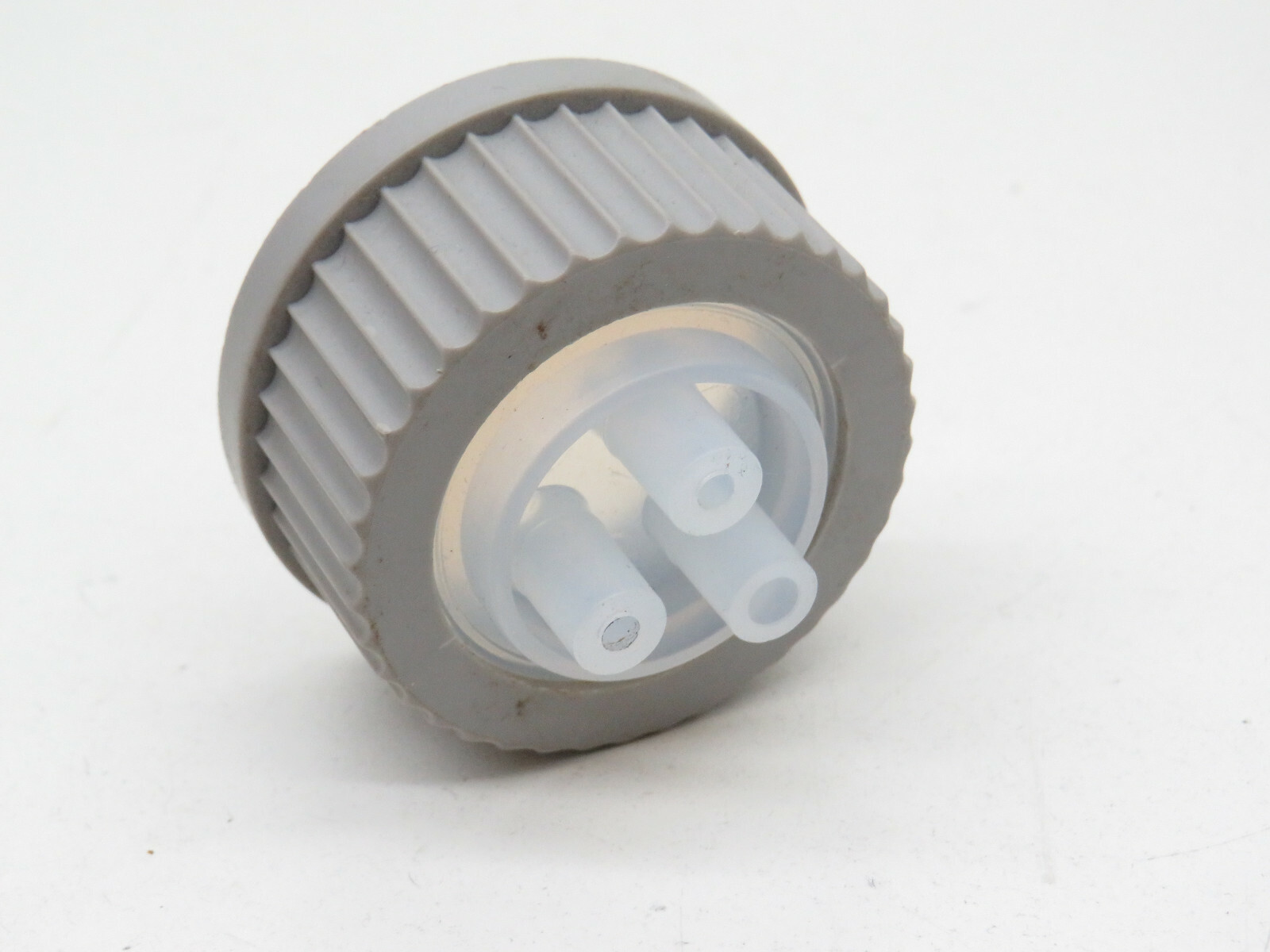 Three Hole Delivery Cap for Lab, 2" Diameter