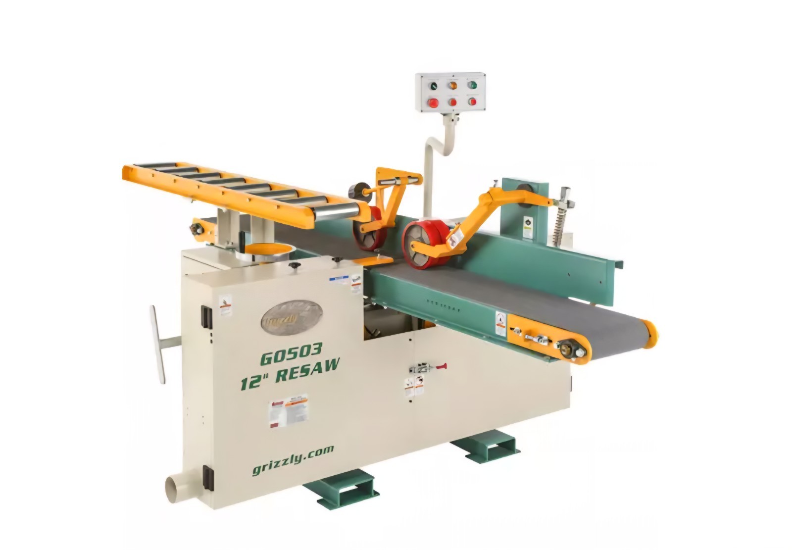 NEW Grizzly G0503 12" Horizontal Re-Saw 20HP 3 PHASE 220V/440V FREE SHIPPING!!!
