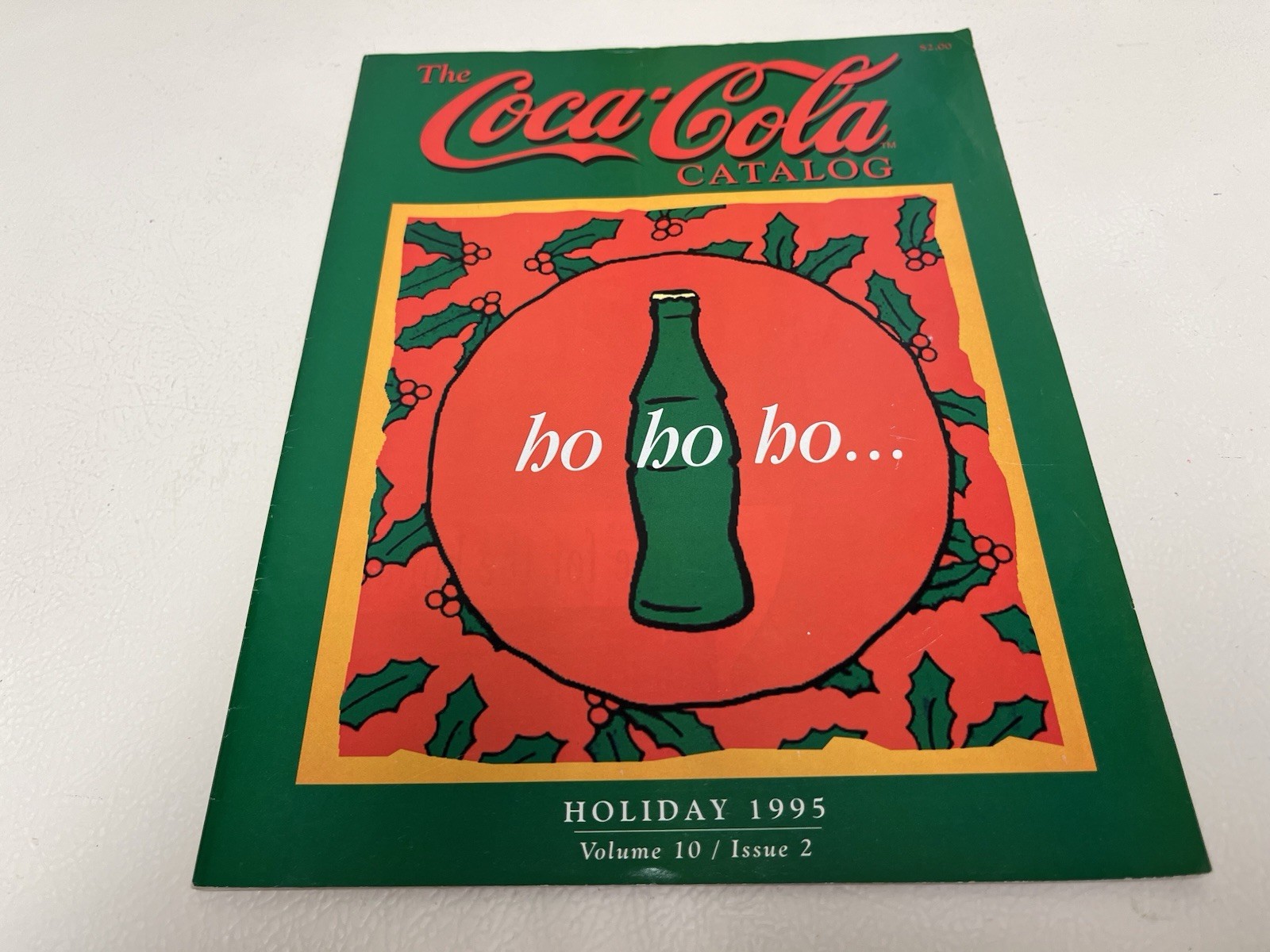 THE COCA-COLA COLLECTOR'S CATALOG- Holiday 1995 -  vol. 10  issue 2