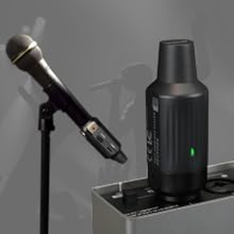 Wireless XLR Transmitter Receiver, UHF Wireless Microphone Audio System for Dyna