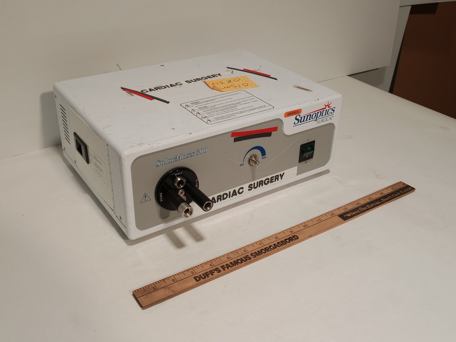 Sunoptics Surgical SolarMaxx 300 Xenon Light Source Storz Wolf Olympus Powers On
