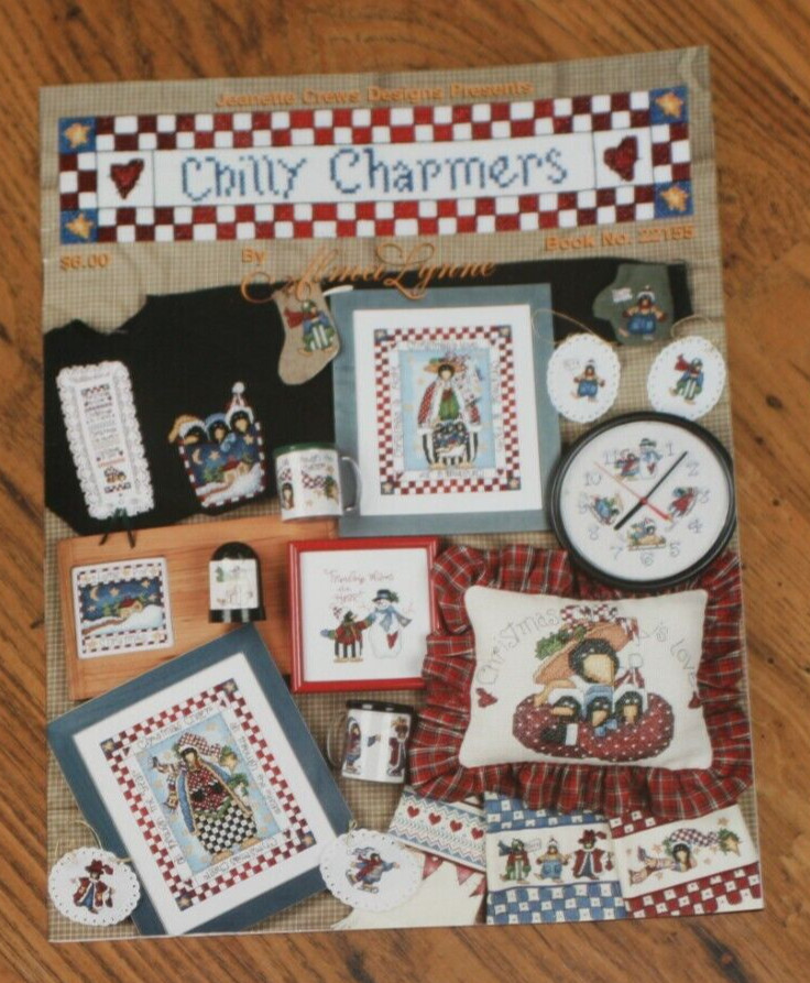 VTG 1999 Jeanette Crews Designs "Chilly Charmers" - Book #22155