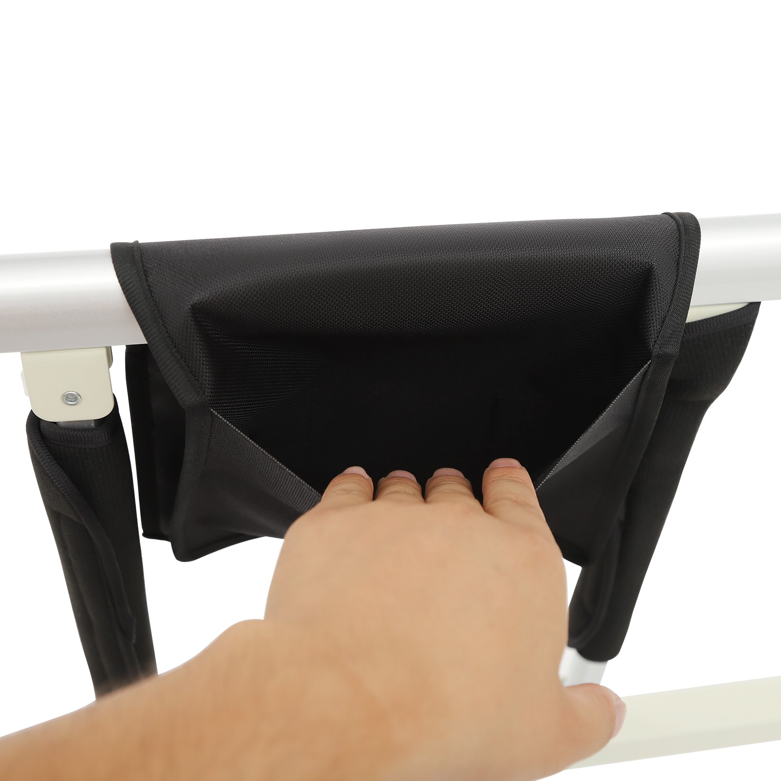 5-Column Foldable Bed Rail for Elderly Safety Handrail Support Assist Handle