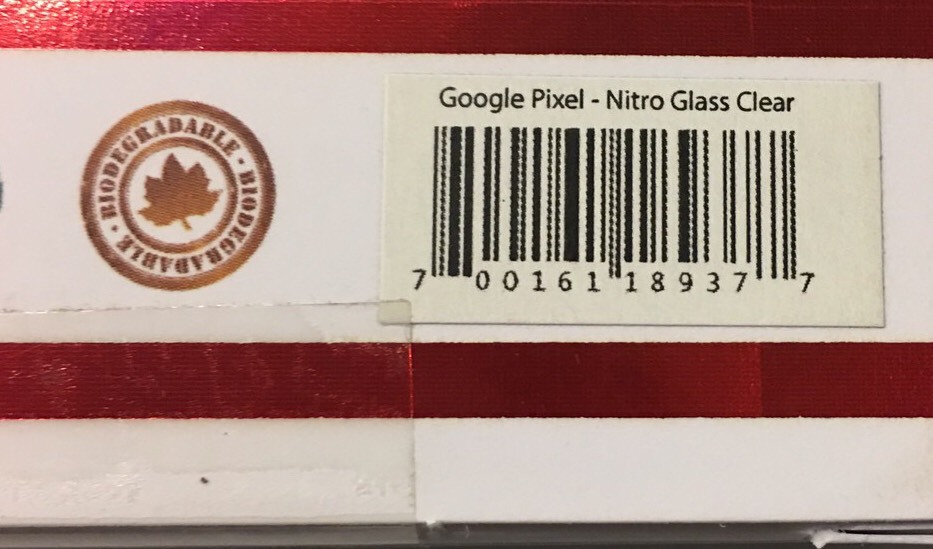 ZNITRO Tempered Glass Screen Protector For Google Pixel, Clear