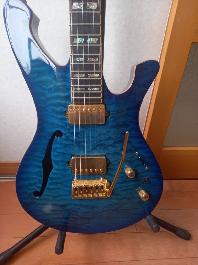 Md- Mm Produce Electric Guitar Blue