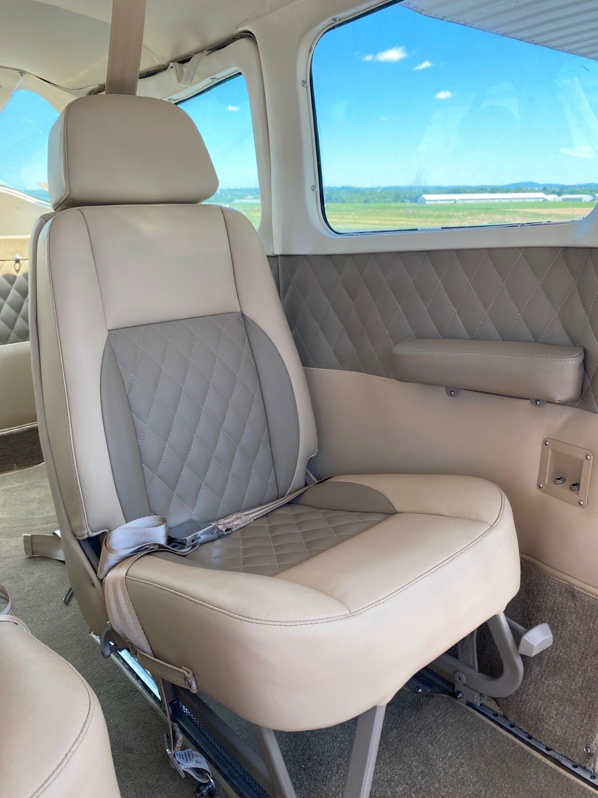 Grumman Tiger/Cheetah custom leather interior