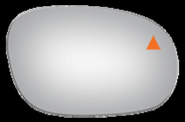 Burco Mirror Glass Replacement Fits 15-21 Dodge Challenger CrossPath-5389BC