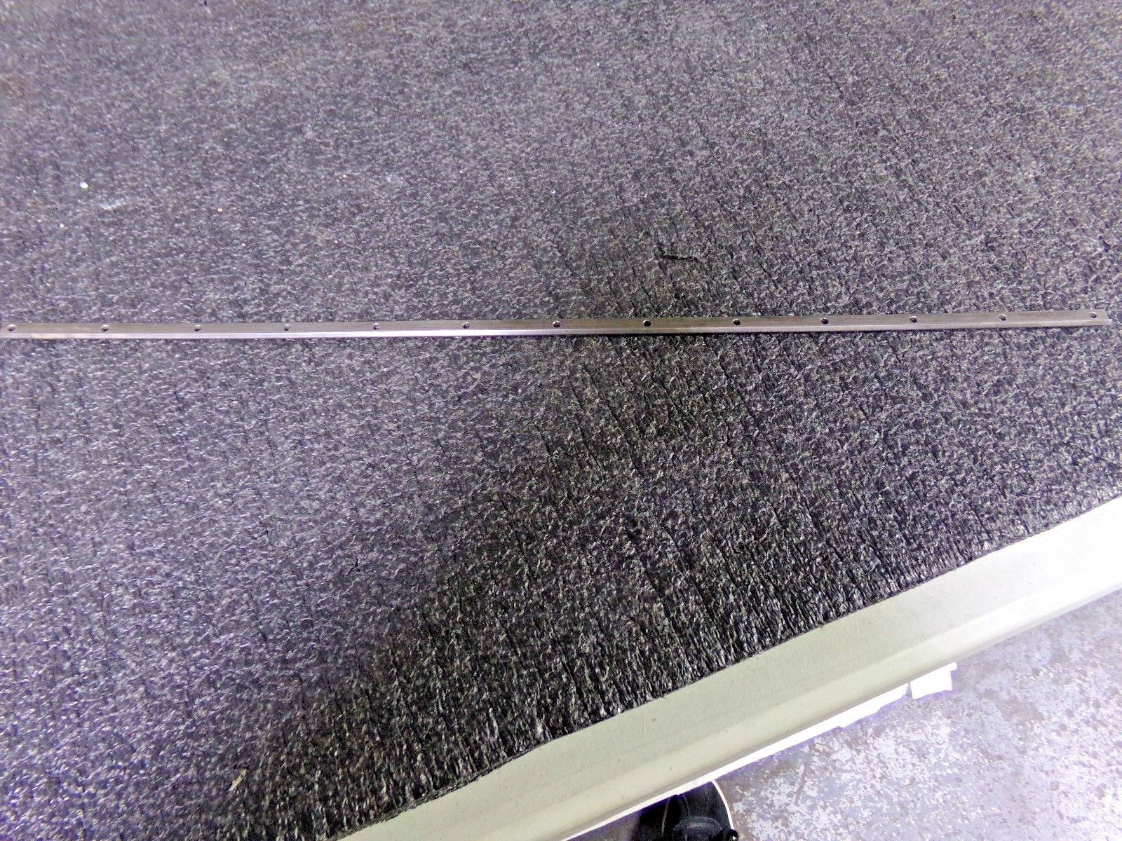 PBC LINEAR Linear Rail,24.50 In L,0.187 W,0.437 H(EF)