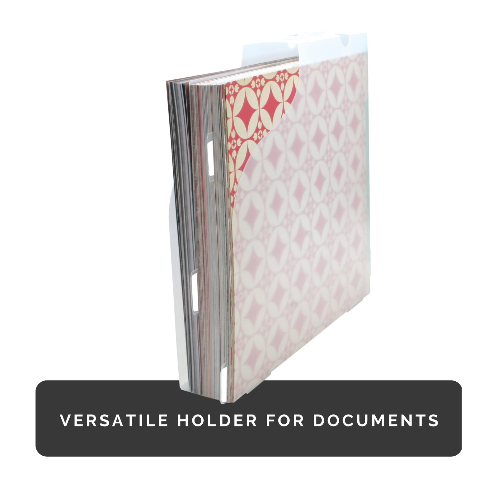 Durable Multi Functional File Organizer For 12X12 Paper And Documents
