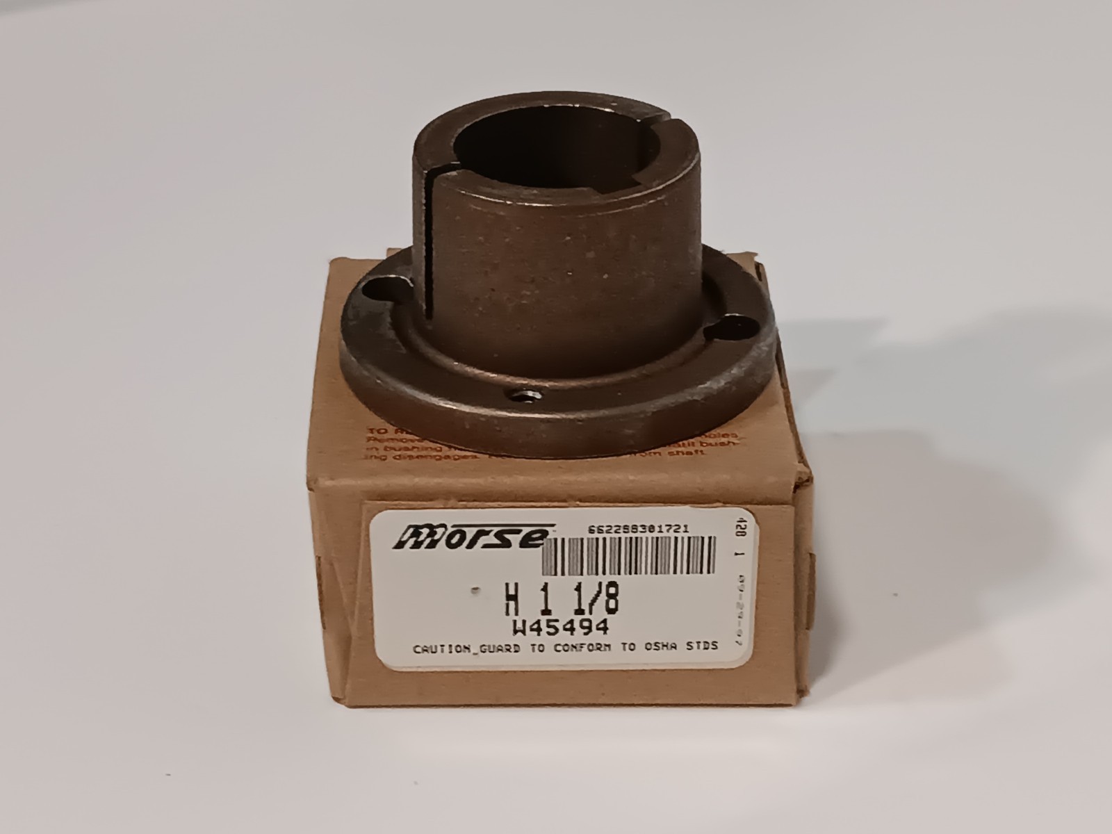 Browning - H 1 1/8 - 1-1/8” Bore Split Taper Bushing, 2 Cap Screws