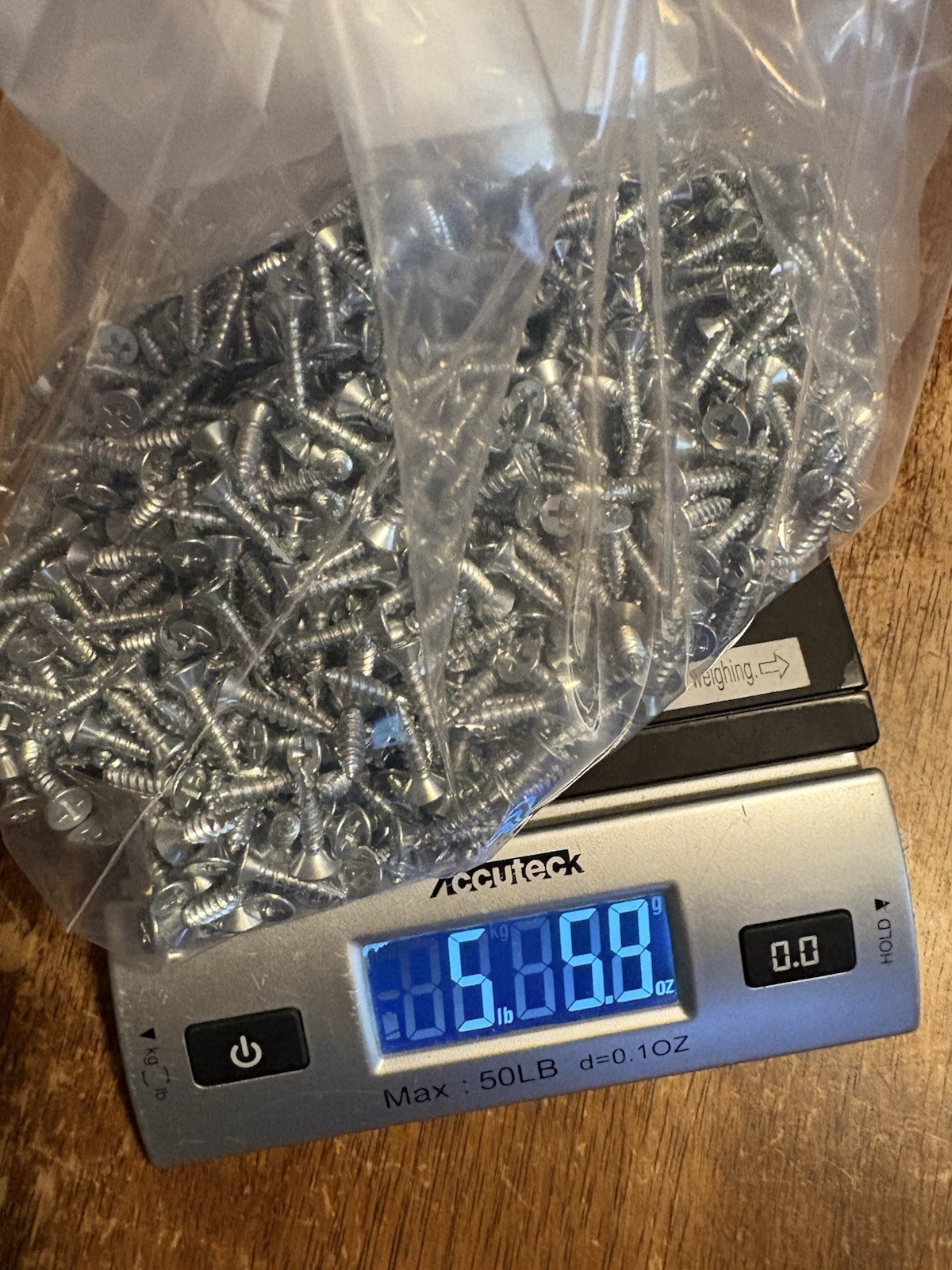 Interior Door Hinge Screws Over 5 Pound Lot